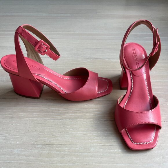 Bernardo Shoes - Bernardo NYACK - Peony Antique Calf Sandal - Size 7.5